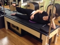 Lauren Side Lying on Cadilac
